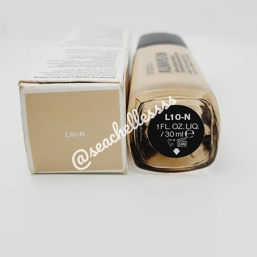 Smashbox Always On Skin-Balancing Foundation | L10-N | Brand New in Box
